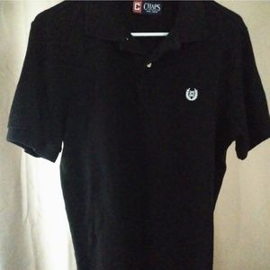 Chaps black polo